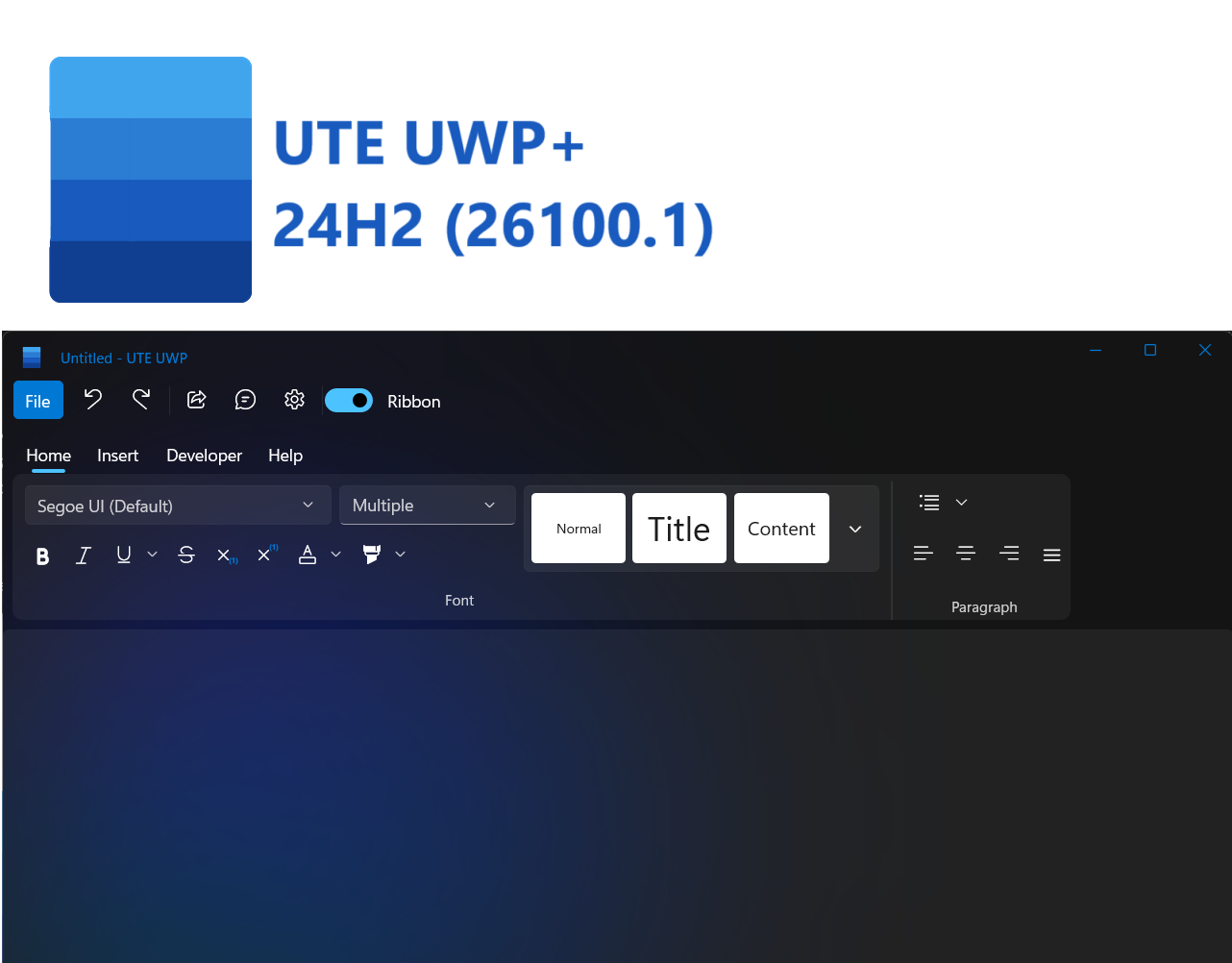 UltraTextEdit UWP Plus 24H2's base build now out for Insiders! thumbnail